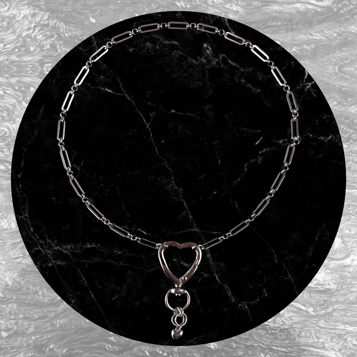 Heart Clasp Necklace